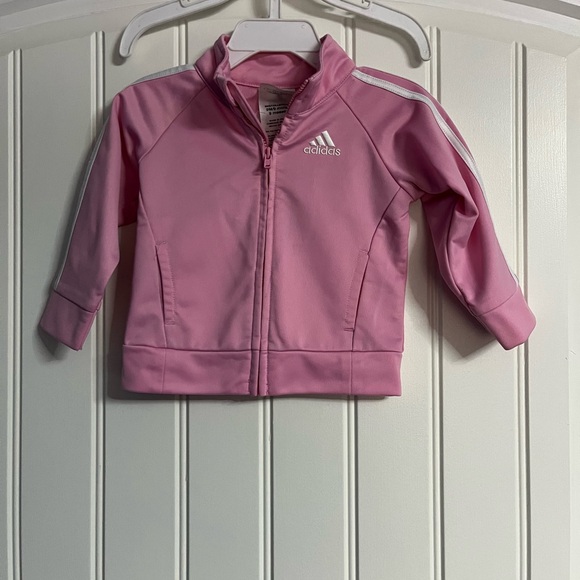 adidas Other - Adidas Baby‎ Pink zip up track top